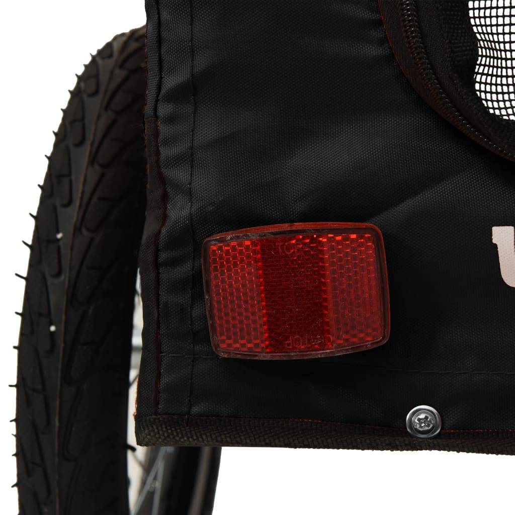 ComfortXL - Remorque vélo chien 45kg Poussette 2-en-1 pour voyage Noir – ComfortXL Pet Living - Image 8