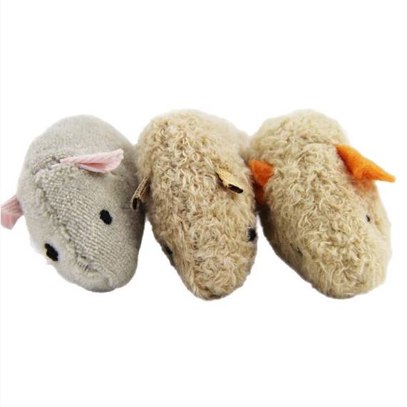 Lot de 3 Souris en Duvet - Jouets Résistants pour Chat-Living123 - Image 5