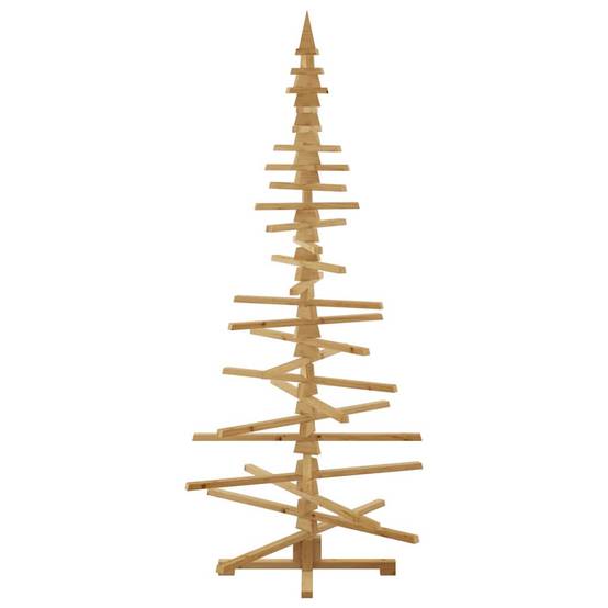 ComfortXL - Sapin de Noël en bois de pin massif à décorer branches ajustables Marron 210 cm – ComfortXL Outdoor Living - Image 7