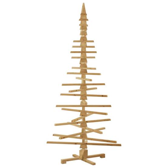 ComfortXL - Sapin de Noël en bois de pin massif à décorer branches ajustables Marron 210 cm – ComfortXL Outdoor Living - Image 2
