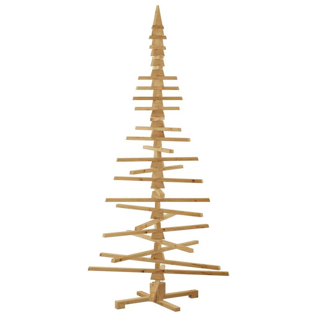 ComfortXL - Sapin de Noël en bois de pin massif à décorer branches ajustables Marron 210 cm – ComfortXL Outdoor Living - Image 2