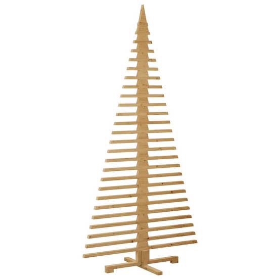 ComfortXL - Sapin de Noël en bois de pin massif à décorer branches ajustables Marron 210 cm – ComfortXL Outdoor Living - Image 5