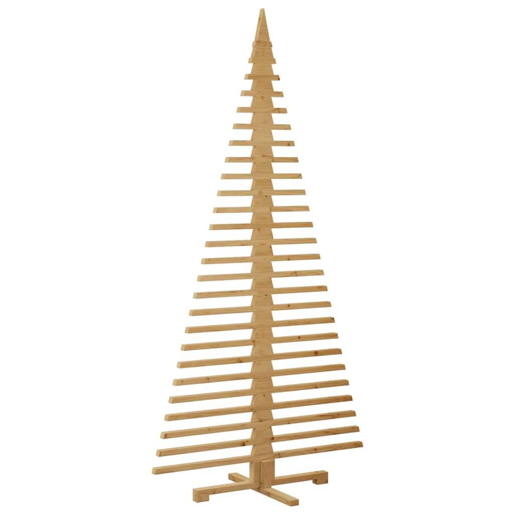 ComfortXL - Sapin de Noël en bois de pin massif à décorer branches ajustables Marron 210 cm – ComfortXL Outdoor Living - Image 5