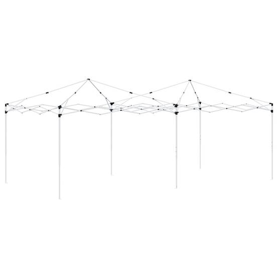 Tente de fête tissu oxford beige 575 x 288 x 245 cm - PANGIVO - Image 4