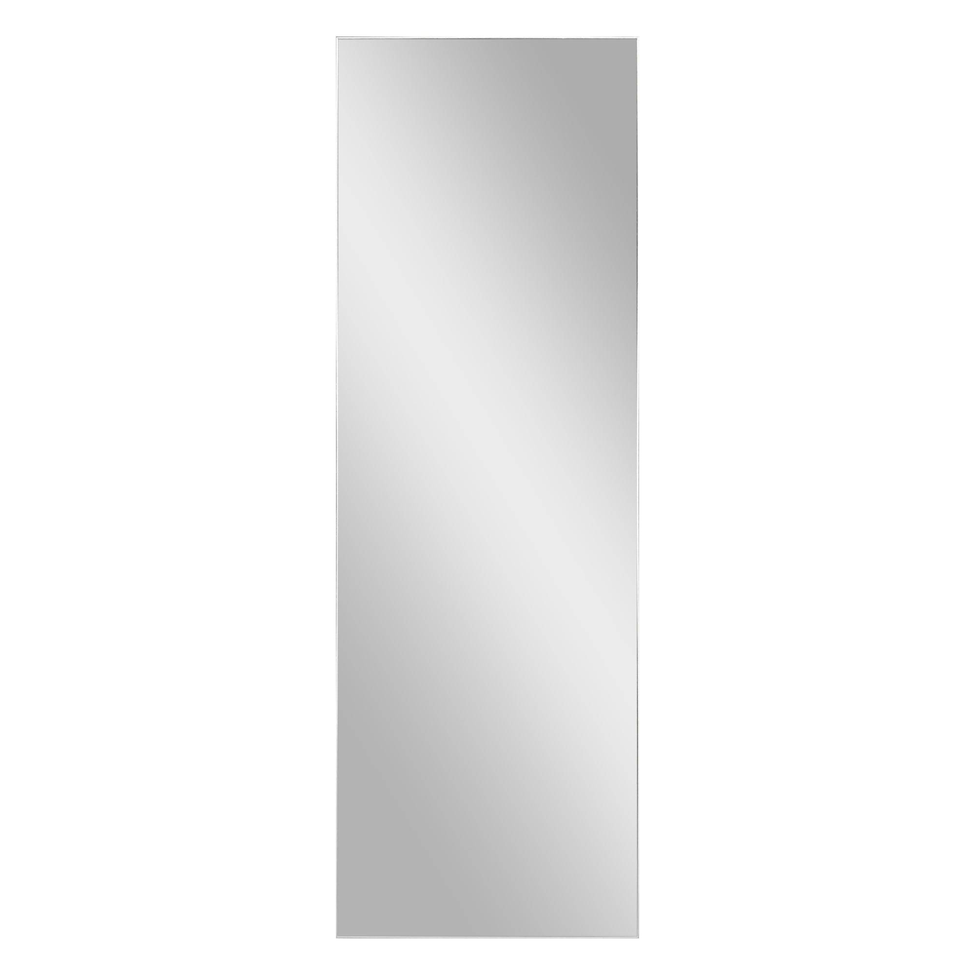 Helloshop26 - Miroir sur pied psyché inclinable 150 x 35 cm blanc - Imagen 2