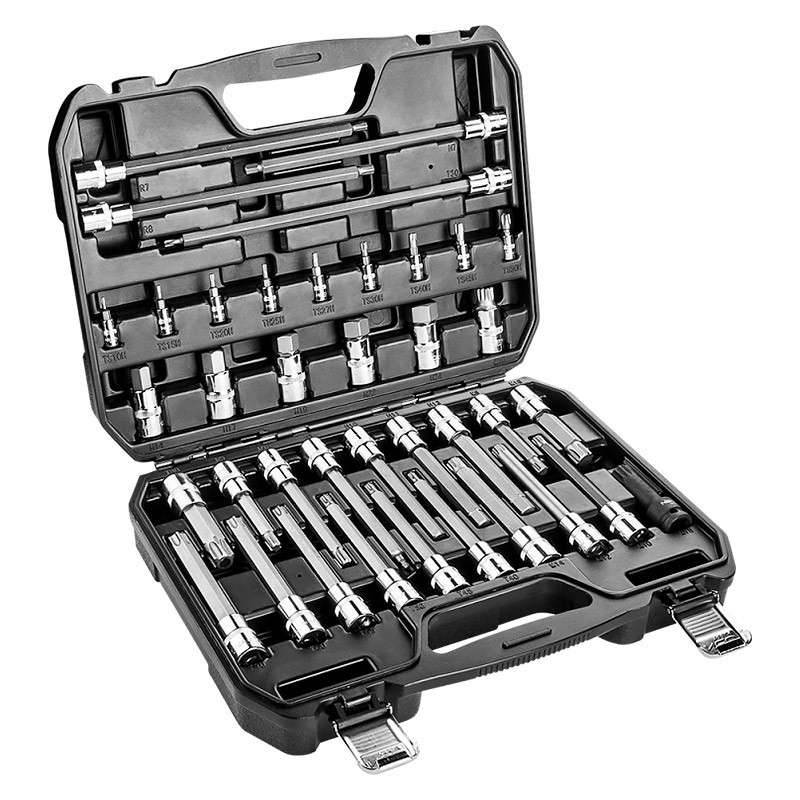 Neo Tools - Coffret de douilles et embouts spéciaux 1/2 - 1/4 NEO TOOLS 08-710 38 pièces Neo tools