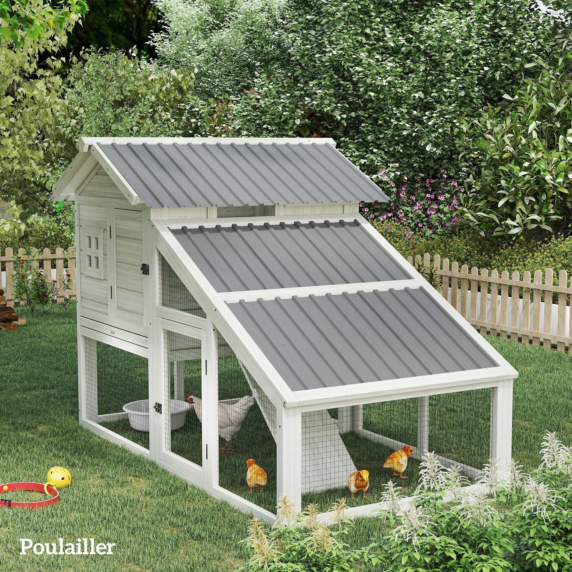 PANGIVO - Panneaux abri de jardin acier galvanisé gris clair 129 x 45 x 0,03 cm - PANGIVO - Image 10