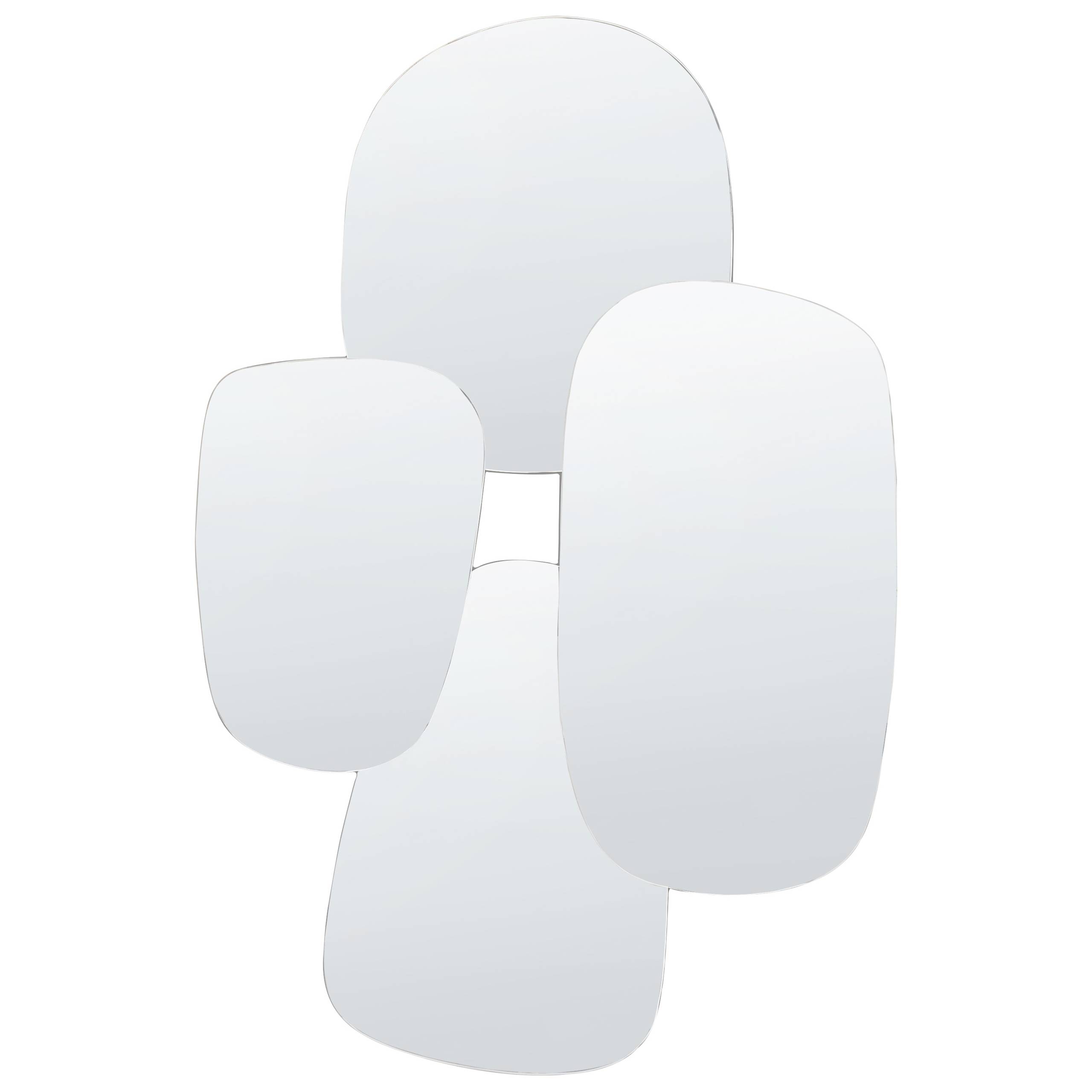 Beliani - Miroir MDF Argenté VOUZON - 80x2x120- Beliani - Image 2
