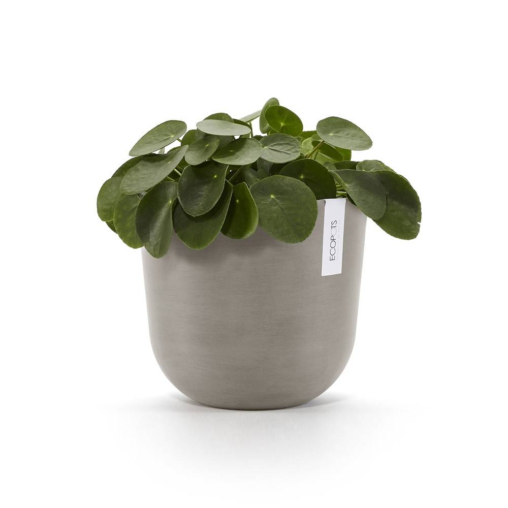 Ecopots - Pot Rond Oslo 25 Taupe - Ø 25 x H. 21,8 cm - 7,7 L ECOPOTS - Imagen 2