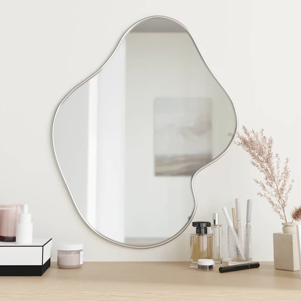 Maison Chic - Miroir mural Argenté 60x50 cm Maison Chic - Image 2