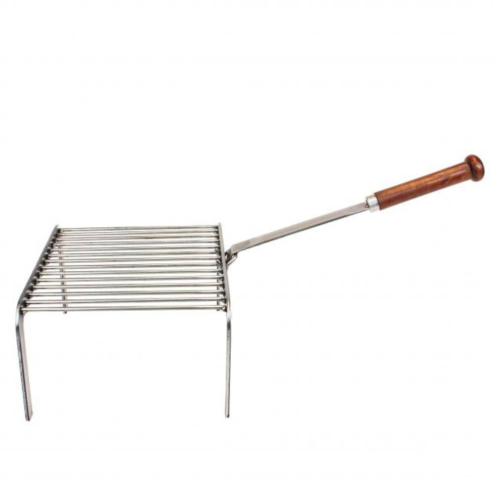 Grille barbecue cheminée sur pieds Forge de Rodez 18 barres acier - Imagen 3