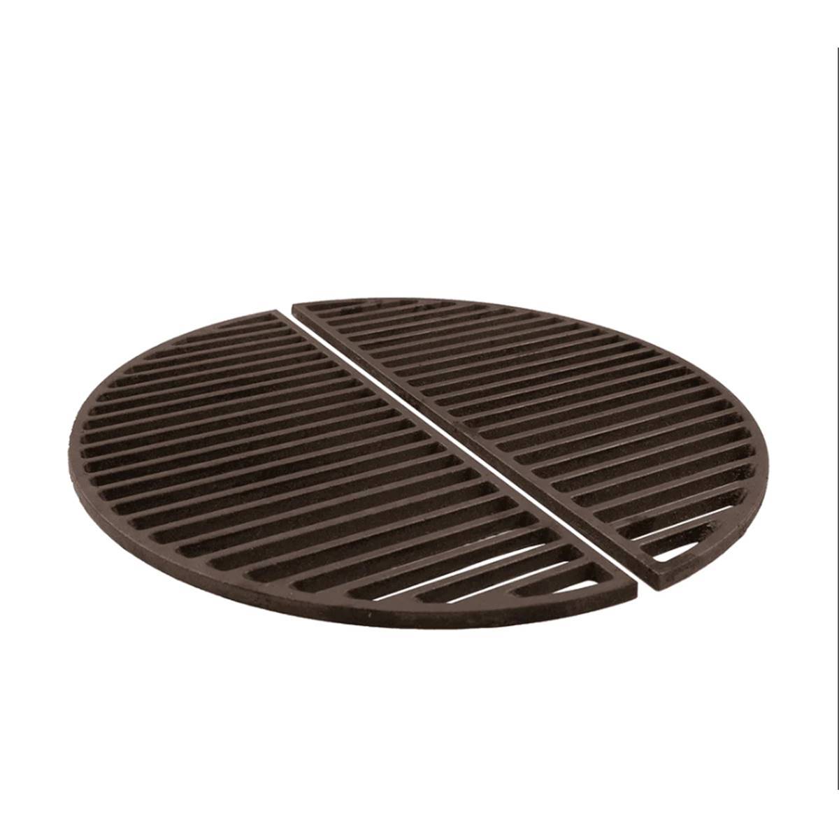 Barbecook - Lot de 2 Grilles demi-lune en fonte pour Kamado Kamal Ø 60CM - Imagen 1