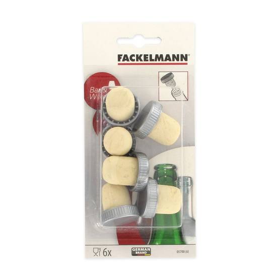 Lot de 12 bouchons de liège Fackelmann Bar Concept - Image 2