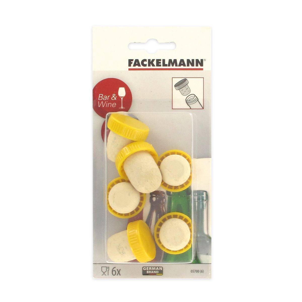 Lot de 12 bouchons de liège Fackelmann Bar Concept - Image 3
