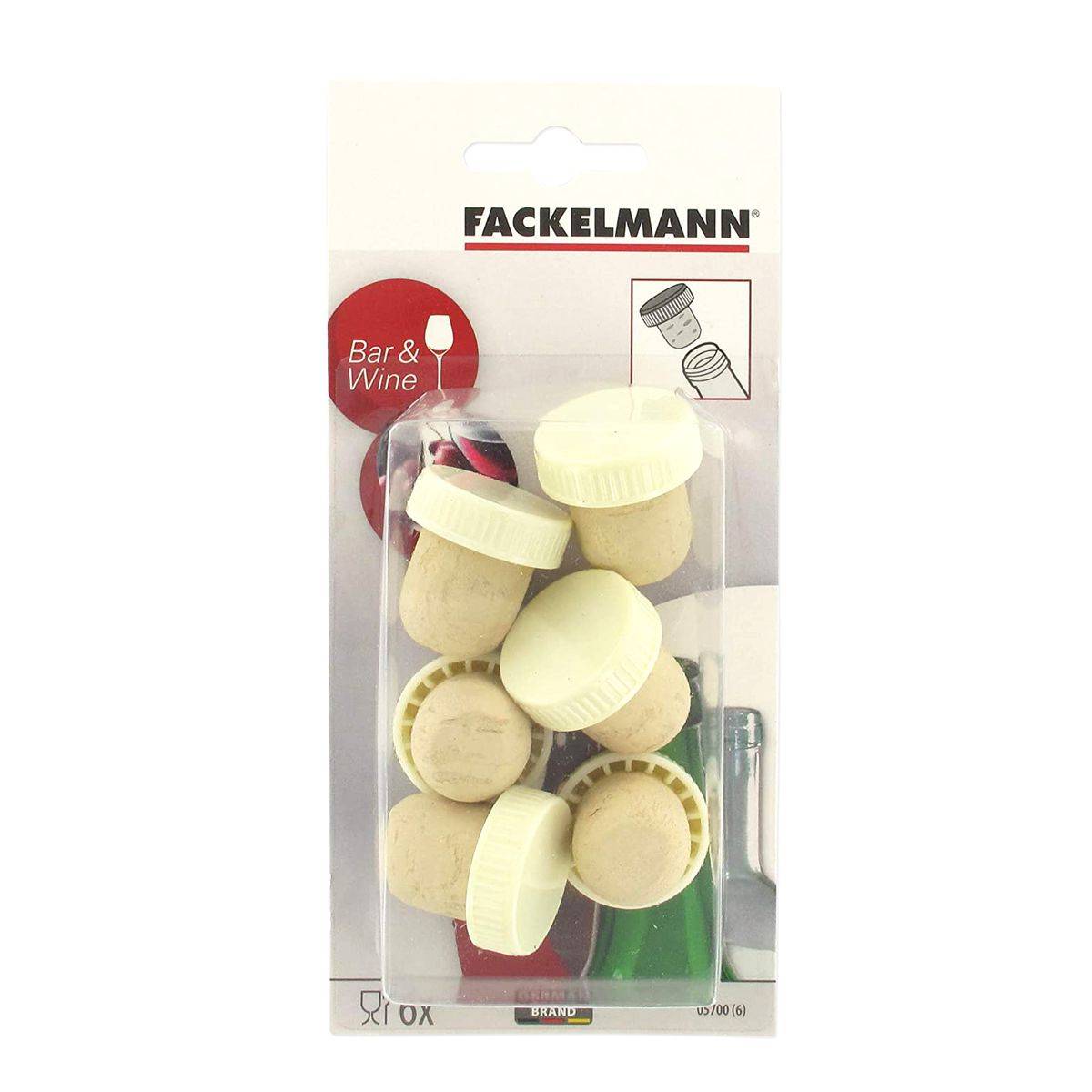 Lot de 12 bouchons de liège Fackelmann Bar Concept - Image 5