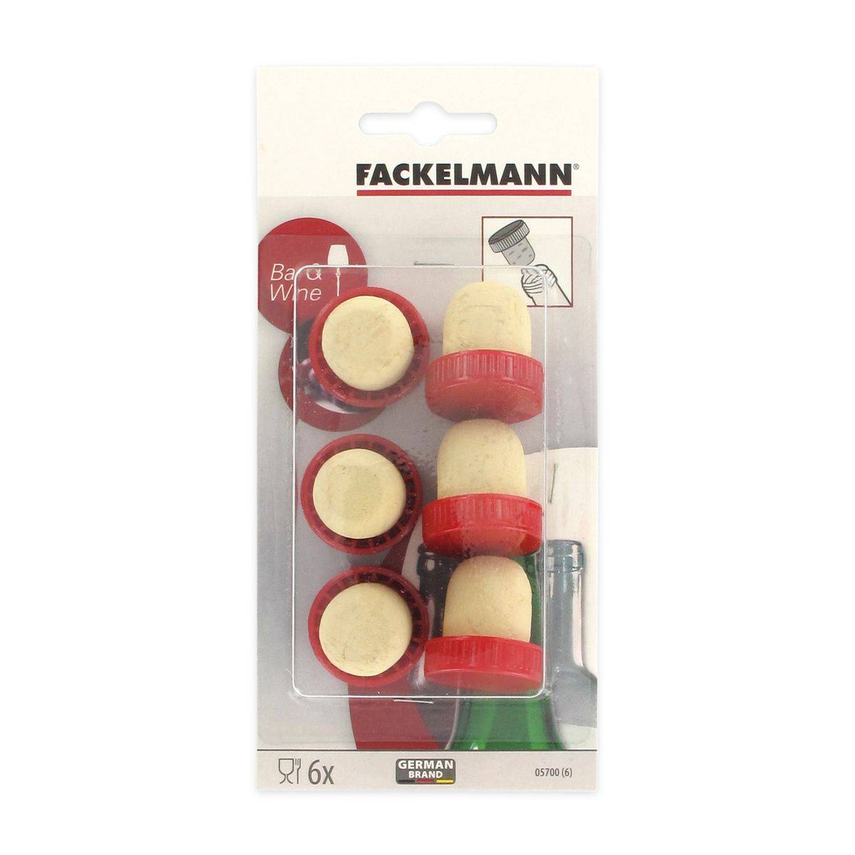 Lot de 12 bouchons de liège Fackelmann Bar Concept - Image 4