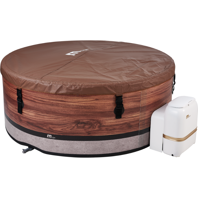 Spa gonflable MSpa Duet 6 places – Connecté Wi-Fi, semi-rigide, jets à bulles & désinfection UV-C - Image 5
