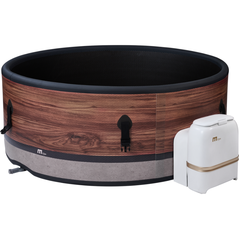 Spa gonflable MSpa Duet 6 places – Connecté Wi-Fi, semi-rigide, jets à bulles & désinfection UV-C - Image 4