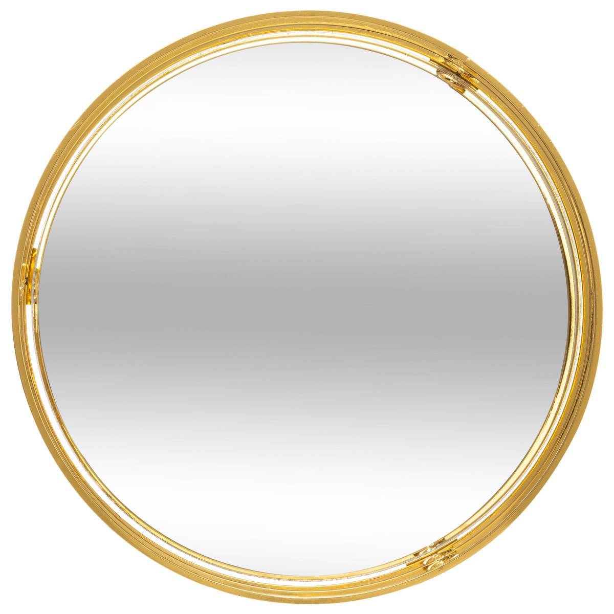 Atmosphera - Set de 2 plateaux "Feel" métal doré - Atmosphera Créateur d'intérieur - Imagen 2