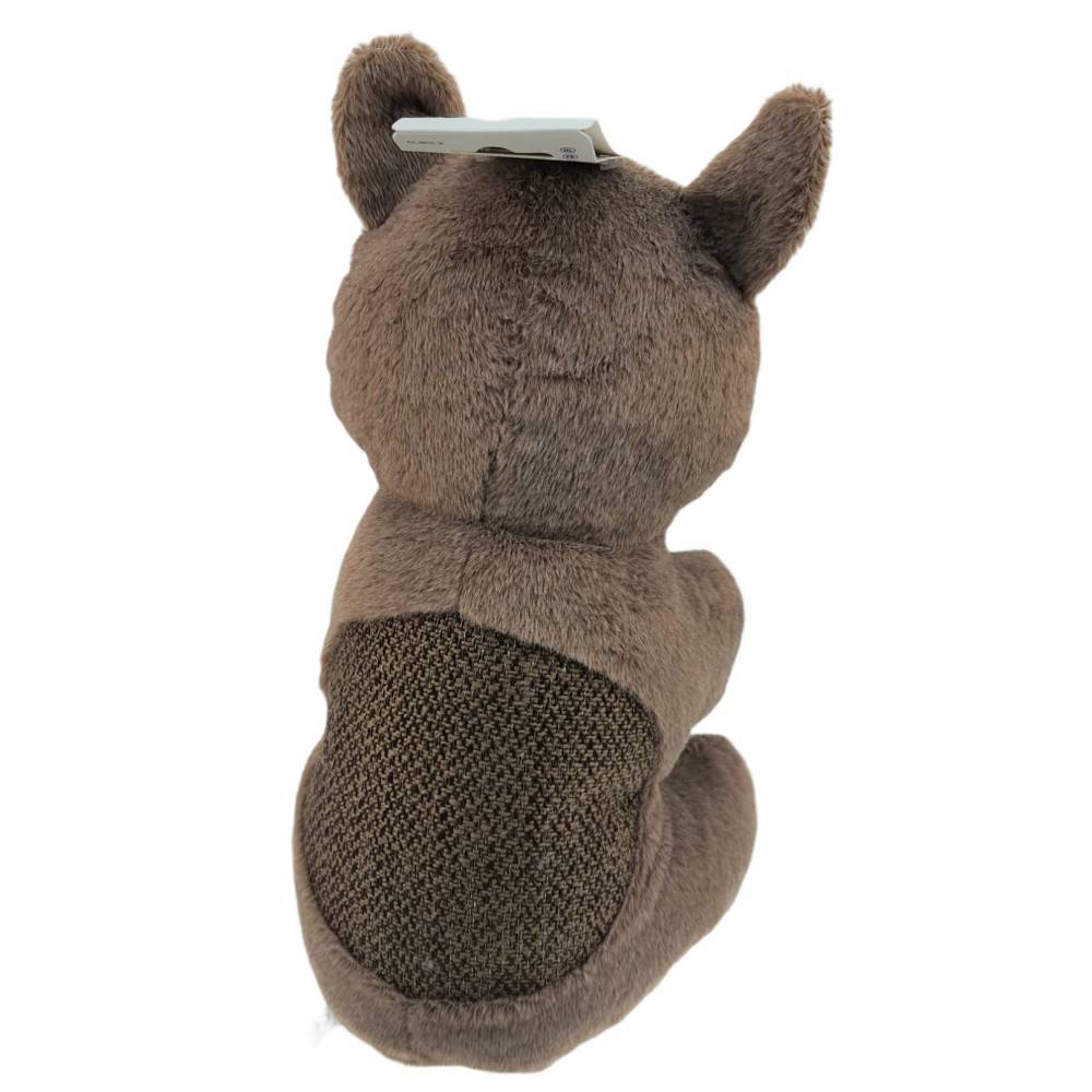Flamingo - Peluche Henny Rhino couleur taupe hauteur 40 cm jeux pour chien. - Imagen 4