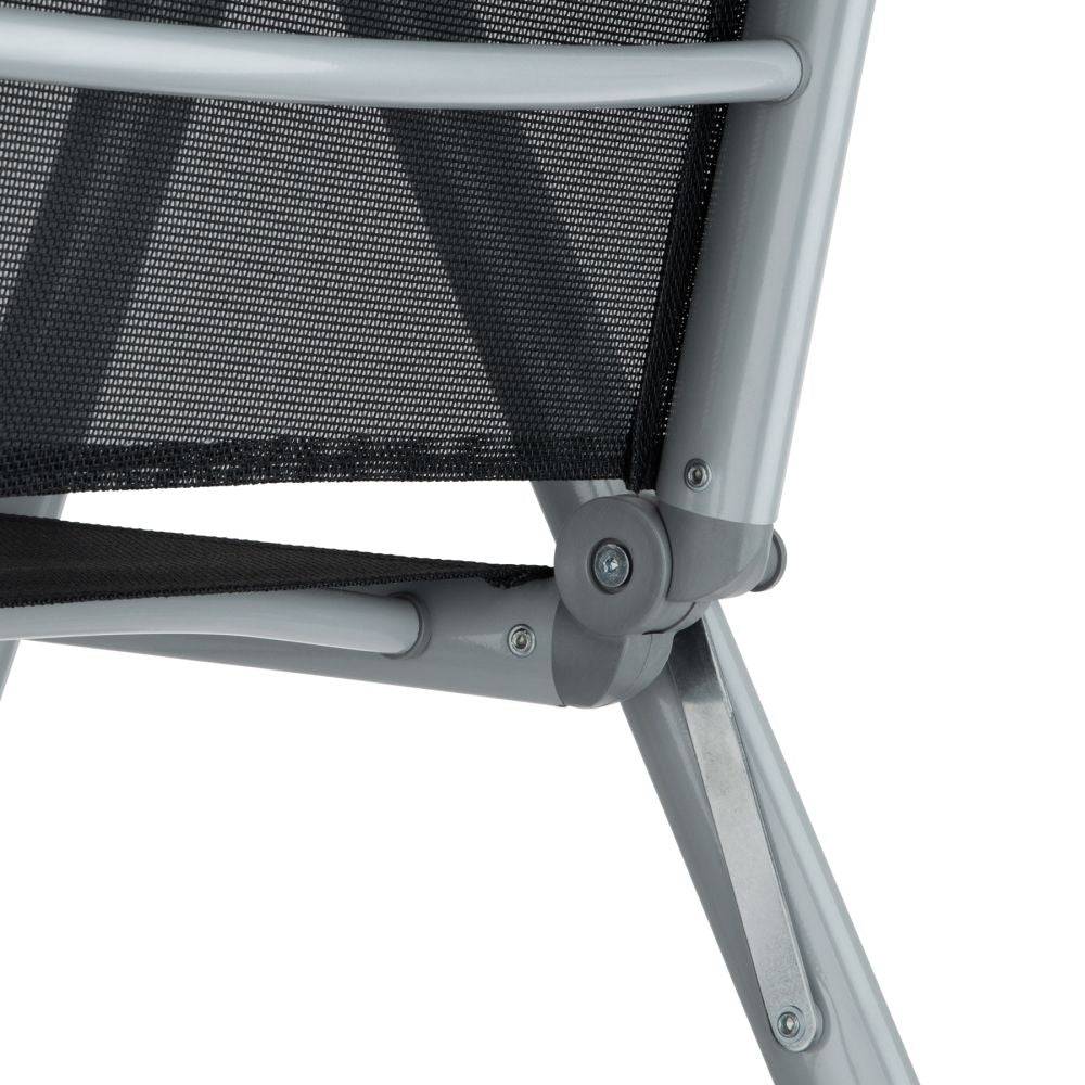 Helloshop26 - Salon de jardin aluminium 8 places gris clair - Imagen 7