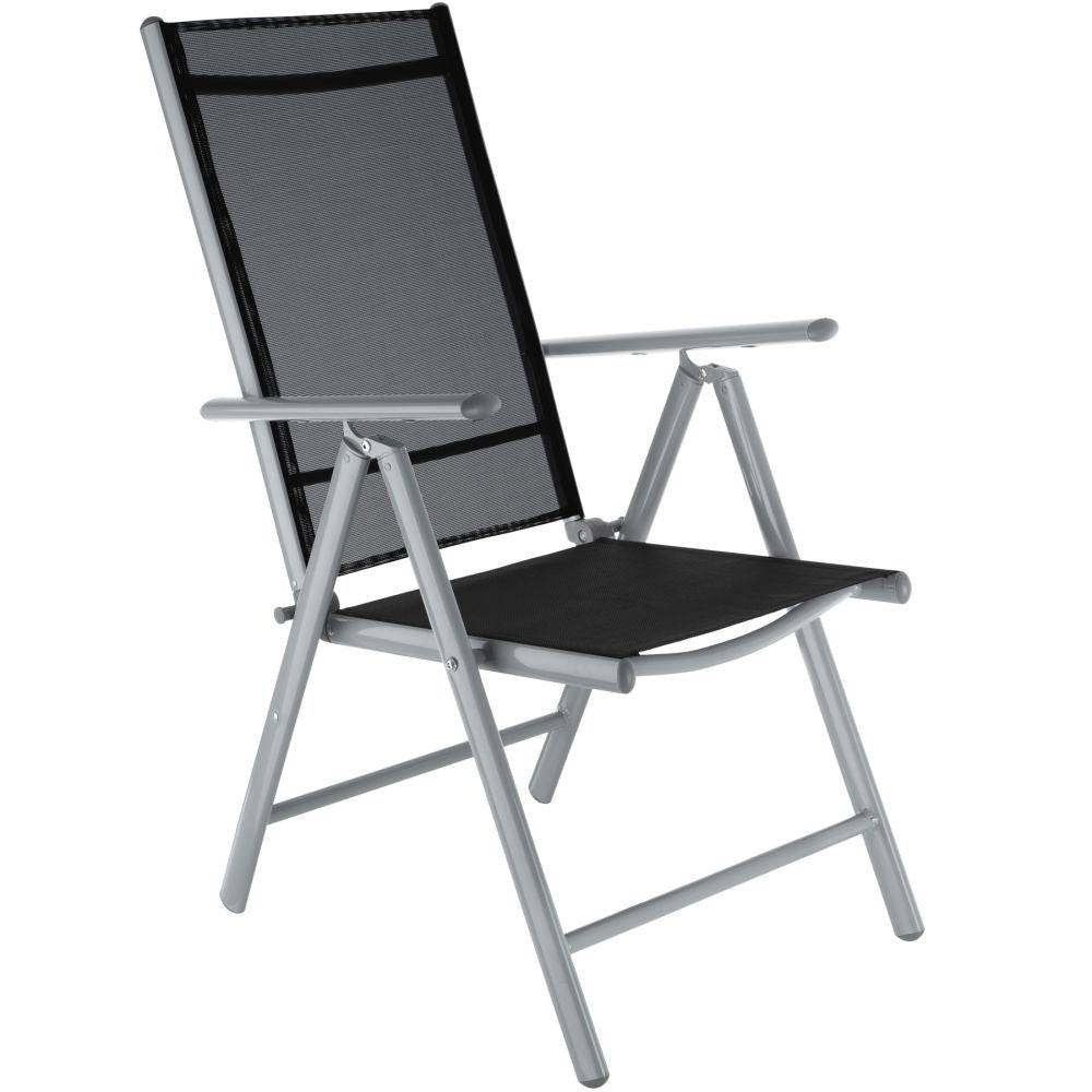 Helloshop26 - Salon de jardin aluminium 8 places gris clair - Imagen 3