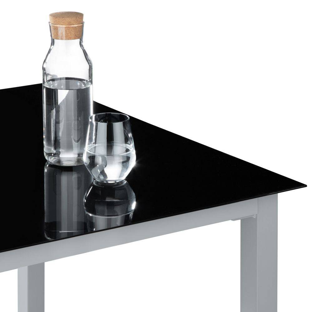 Helloshop26 - Salon de jardin aluminium 8 places gris clair - Imagen 6