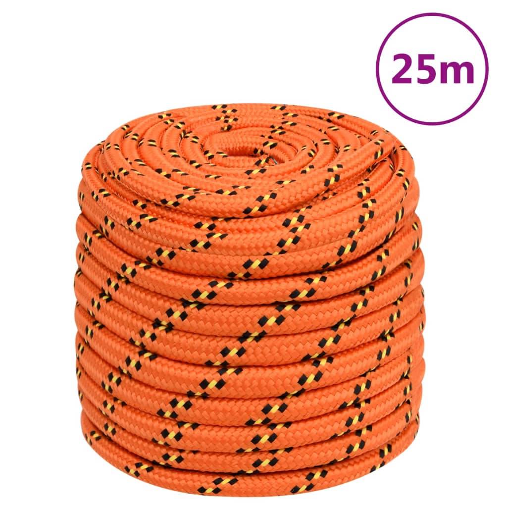Corde de bateau Orange 18 mm 25 m Polypropylène Maison Chic - Image 2