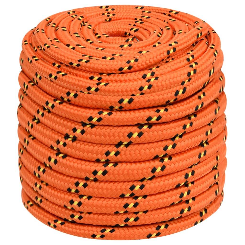 Corde de bateau Orange 18 mm 25 m Polypropylène Maison Chic - Image 1