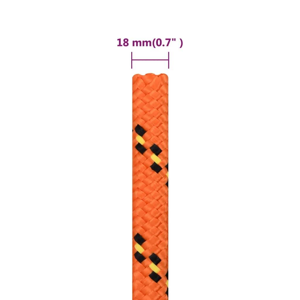 Corde de bateau Orange 18 mm 25 m Polypropylène Maison Chic - Image 6