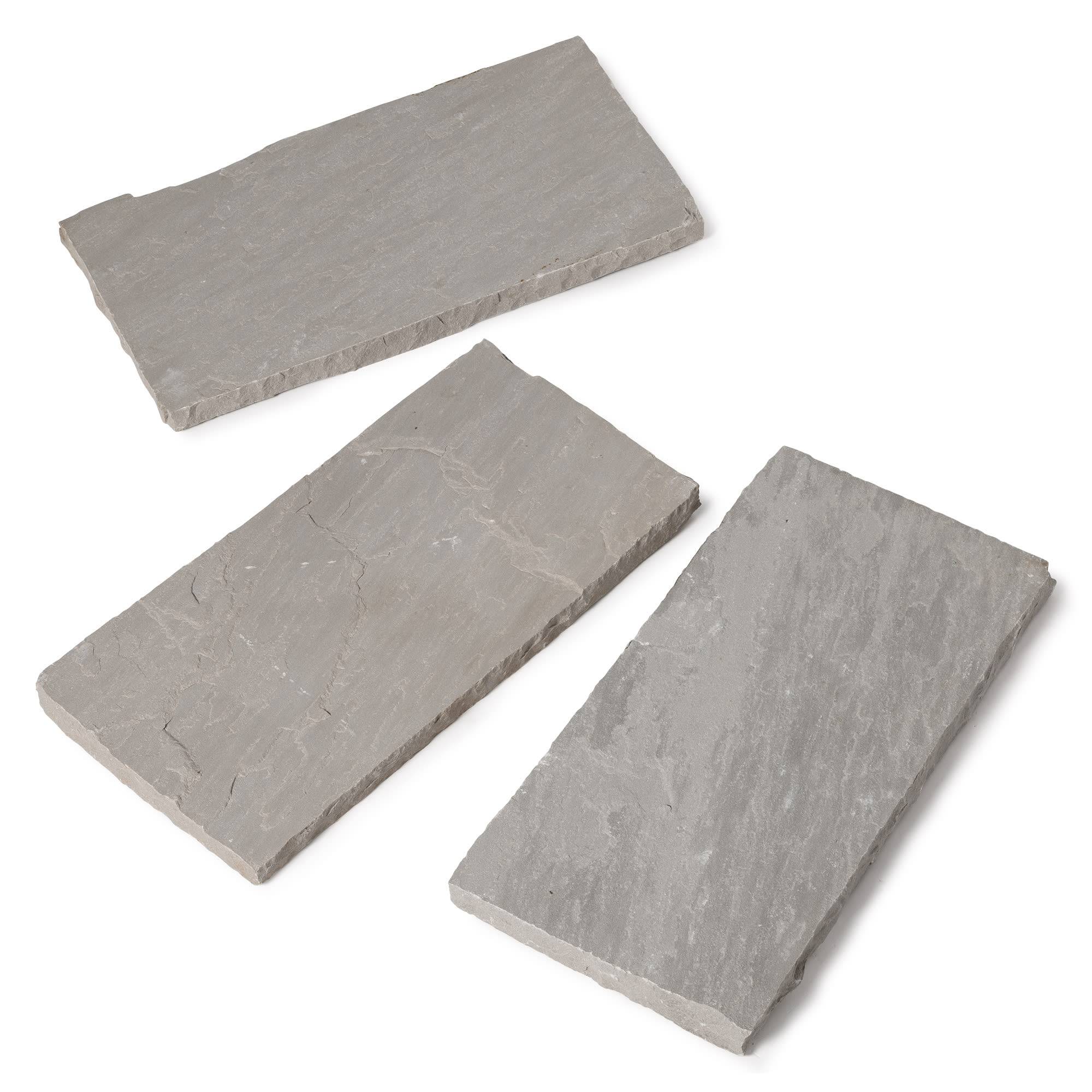 Bordure de jardin Grès Kandla Gris 60x30x3-5 cm (à l'unité) - RO'MA NATURE - Image 4