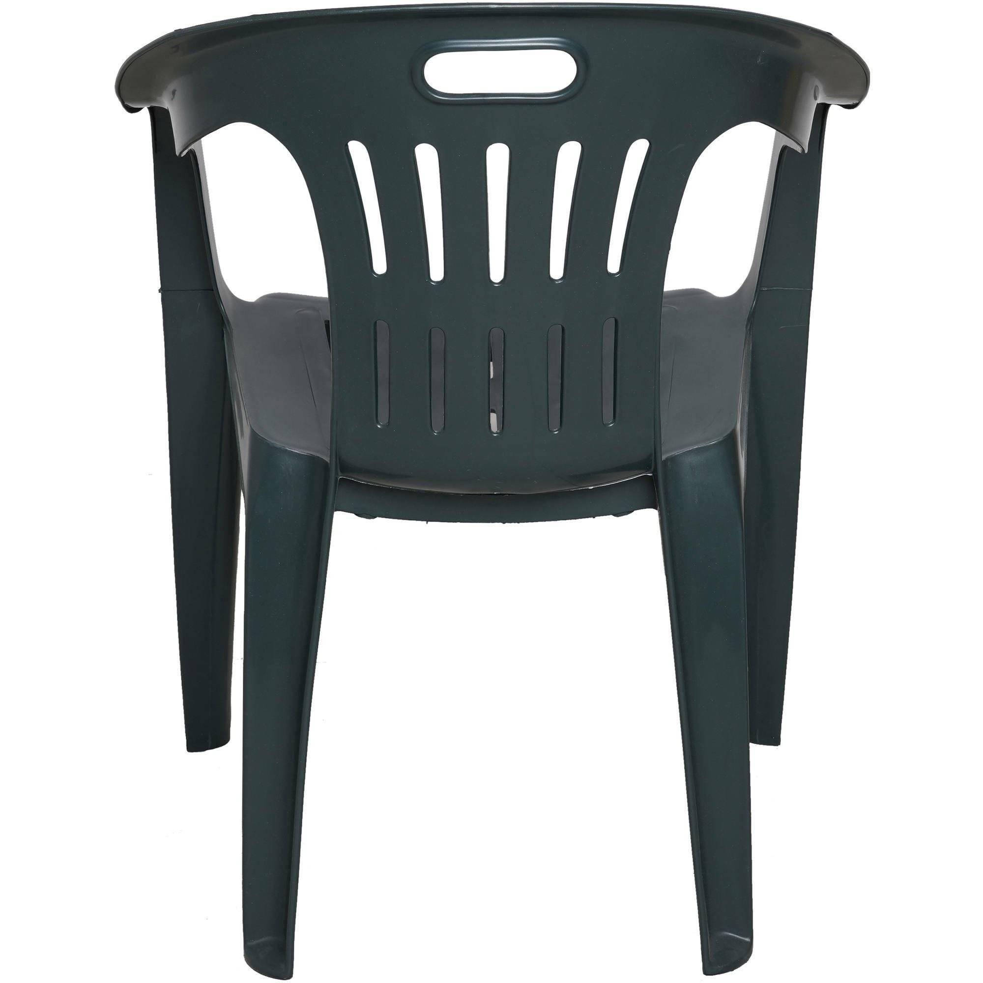 Dmora - Chaise d'extérieur Bisceglie, Siège de jardin, Chaise pour table à manger, Fauteuil d'extérieur, 100% Made in Italy, 56x55h78 cm, Vert - Dmora - Imagen 6