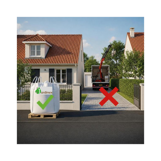 Jardinex - Ardoise Violette 30/60 mm - Big Bag 1T (13 m²) - Violette - Jardinex - Image 5
