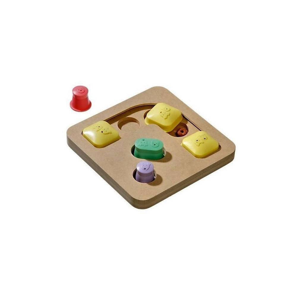 Flamingo - jeu de stratégie cache friandise DOGGY Brain train motion 25 x  25 x 5 cm pour chien - Imagen 1