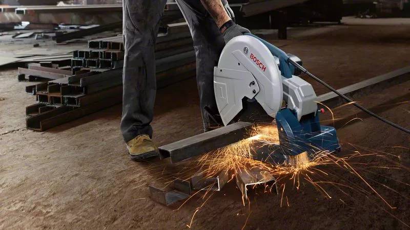 Bosch Professional - Scie tronçonneuse à métaux 2400W GCO 14-24 J 355mm - BOSCH - 0601B37200 - Image 4