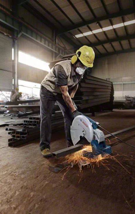 Bosch Professional - Scie tronçonneuse à métaux 2400W GCO 14-24 J 355mm - BOSCH - 0601B37200 - Image 3