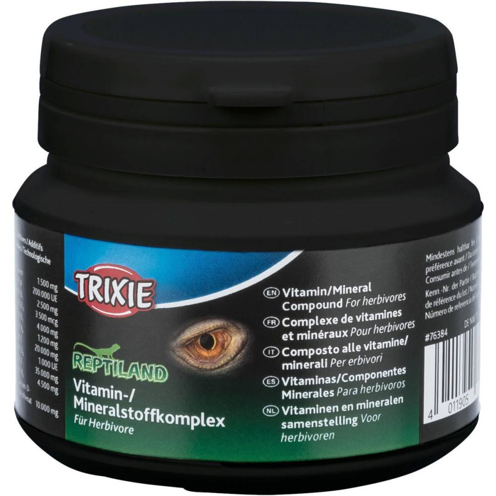 Trixie - Complexe de vitamines et minéraux pour reptiles herbivores 80g