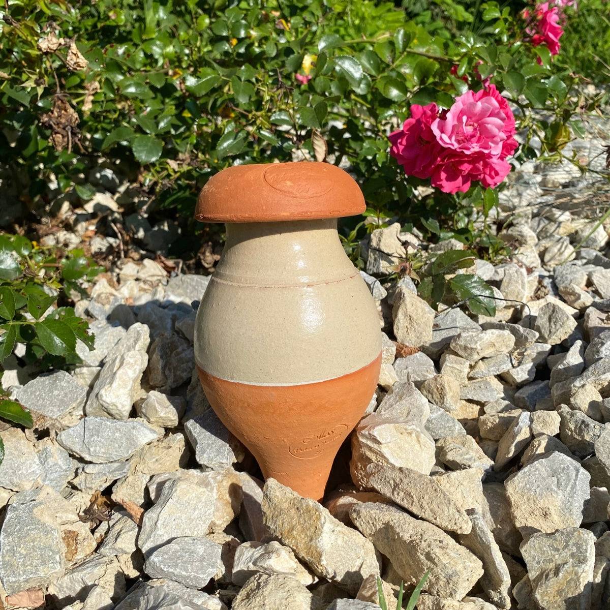 Ollas à planter 0,5 L - Crème émaillée - Mes Courses En Vrac - Image 1