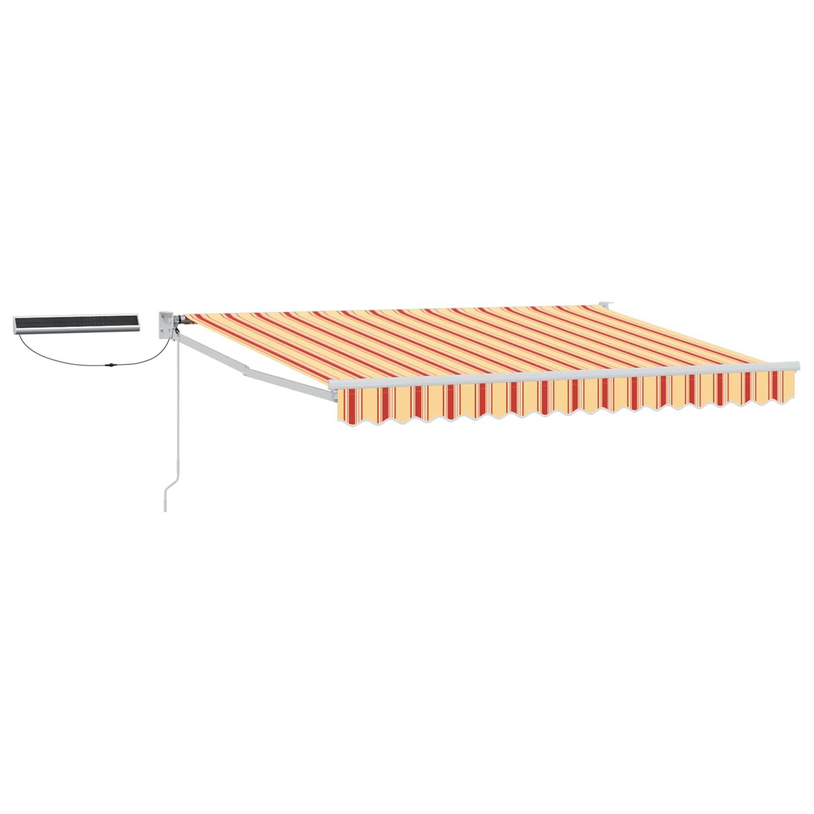 PANGIVO - Auvent rétractable aluminium et polyester multicolore 250 x 200 cm - PANGIVO - Image 2