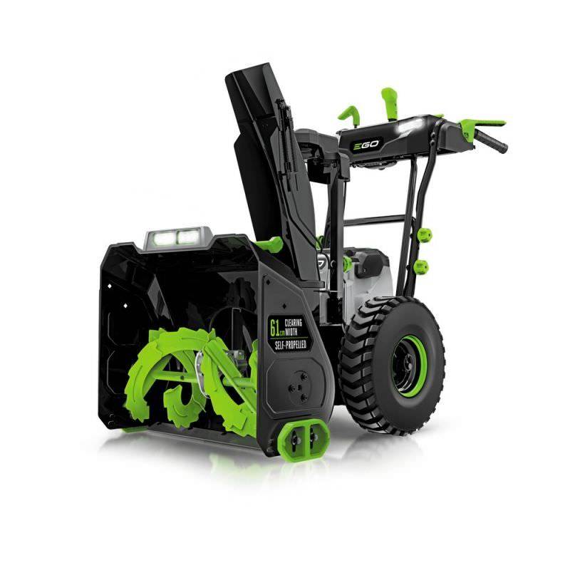 Ego Power + - Souffleuse fraise à neige tractée largeur 61 cm 2 batteries chargeur inclus EGO SNT2400E - Imagen 2
