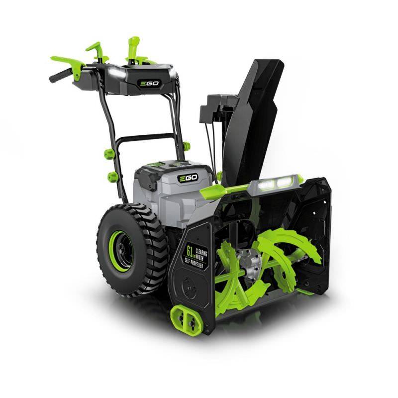 Ego Power + - Souffleuse fraise à neige tractée largeur 61 cm 2 batteries chargeur inclus EGO SNT2400E - Imagen 1