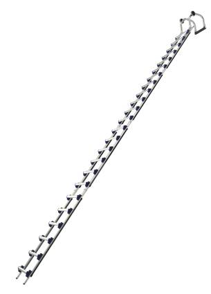 Échelle Evoklip avec crochet TUBESCA - pas 250mm - hauteur 6.10m - 02453725 - Imagen 1