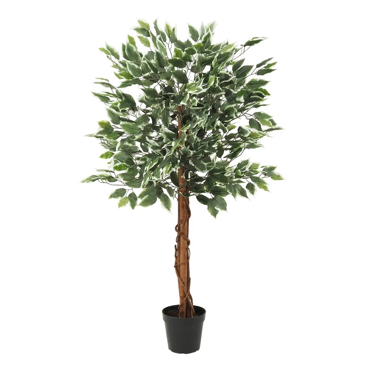 Ligne Deco - Ficus artificiel panaché 588 feuilles 120cm - Image 1