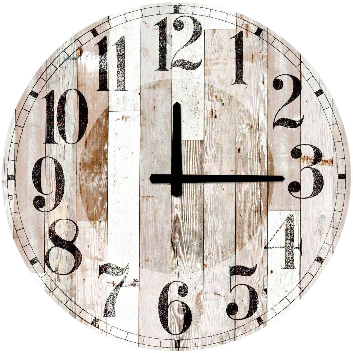 Hanah Home - Horloge en MDF Wood 52 cm - Imagen 1