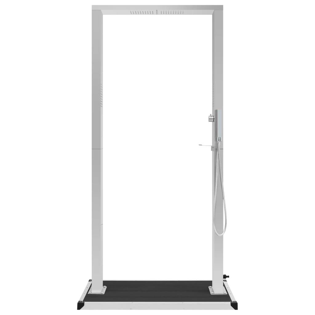 Prolenta Premium - Douche d'exterieur  Jukka Gris  2,8 X 2,8 X 21 cm  - P87209G - Image 5