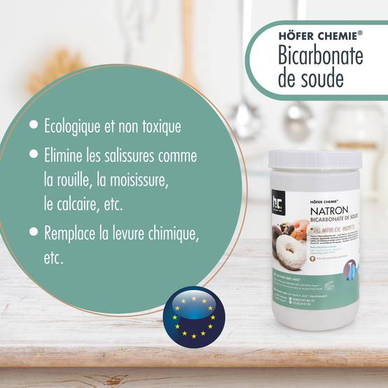 25 kg de bicarbonate de sodium en qualité alimentaire - l'aide ménagère parfaite x 40 - Image 3