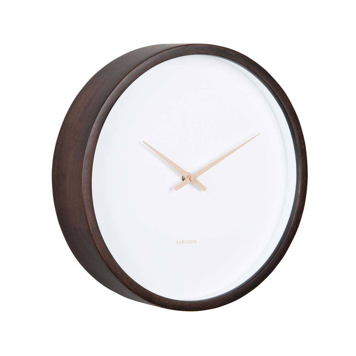 Karlsson - Horloge murale en bois Ancho 32 cm - Imagen 1