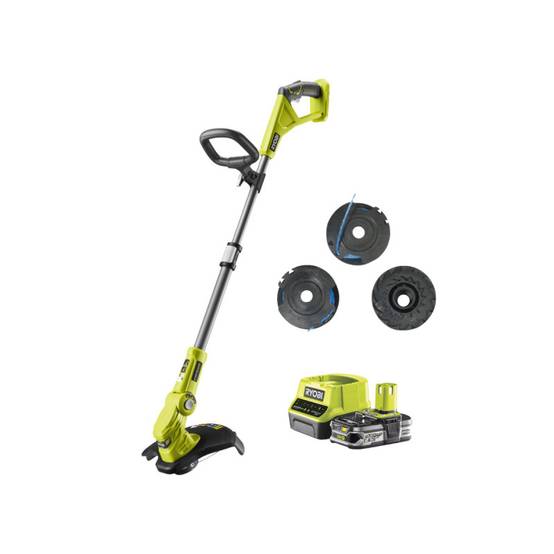Ryobi - Coupe bordures - dresse bordures 18V One+ RYOBI - RLT183225FPK3 - Batterie 2.5 Ah - Chargeur 2 Ah - 3 Bobines simple fil - Image 1