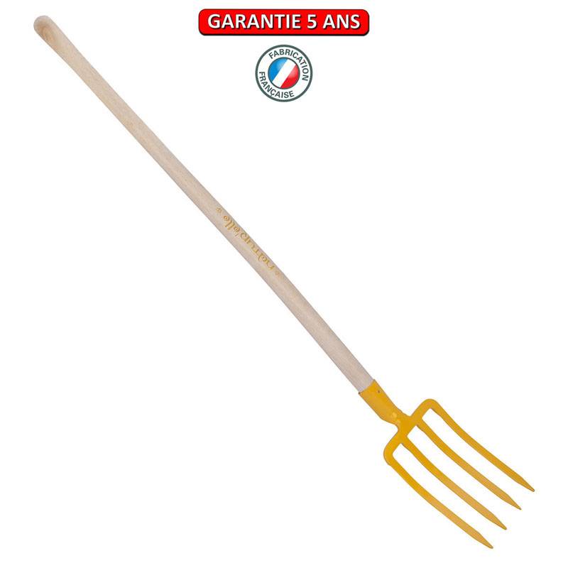 Outils Perrin - Fourche de 27cm, manche 100cm - Miel Outils Perrin