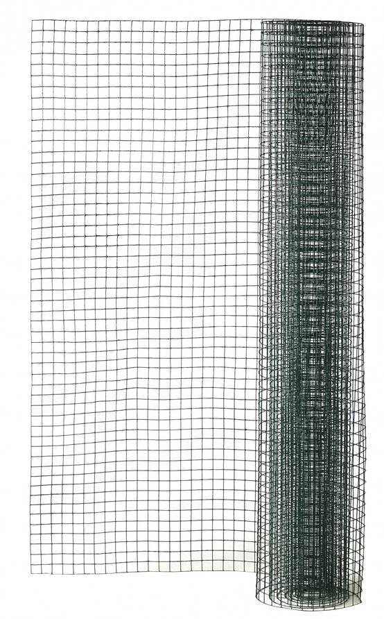 Centrale Brico - Grillage pour animaux soudé vert, H.0.5 x L.3 m, maille H.19 x l.19 mm Centrale Brico